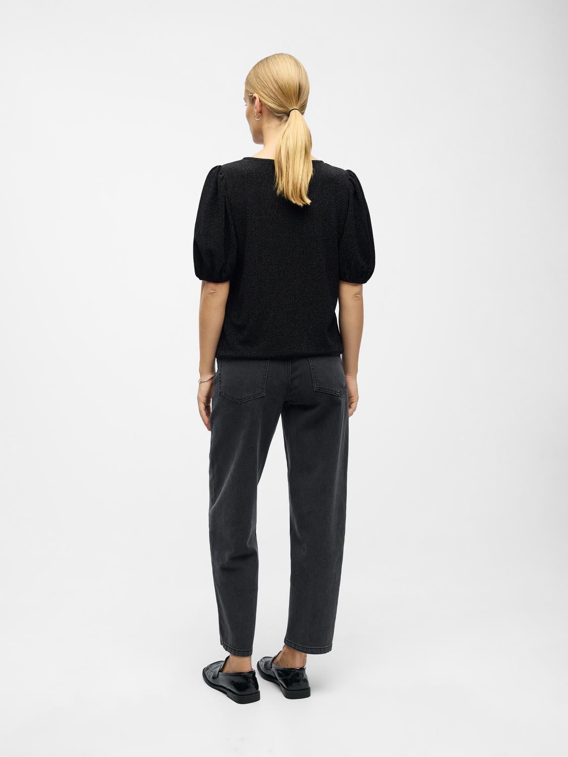 OBJFILIPA Top - Black - VERO MODA & VILA Bergvik